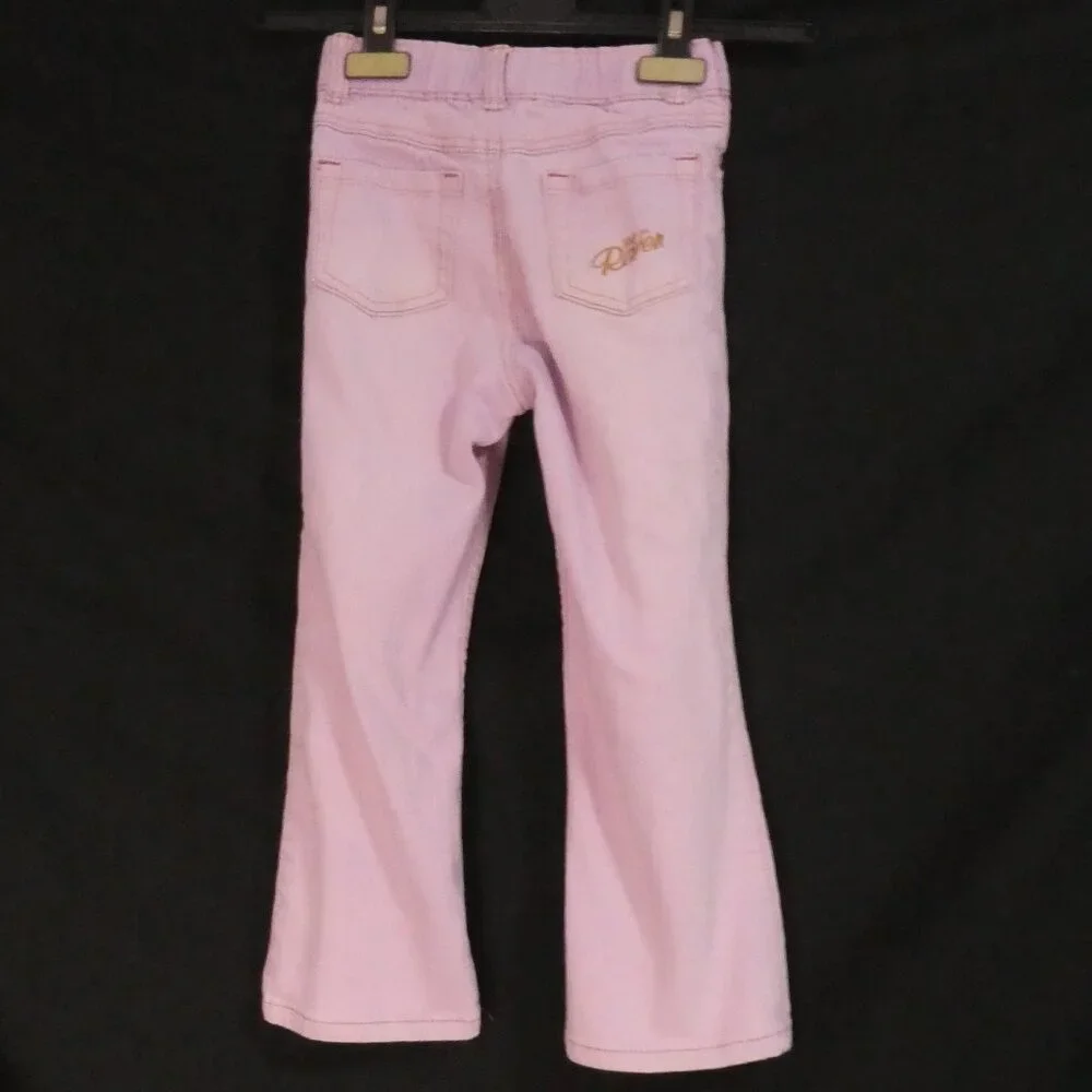 DISNEY - That's So Raven | size 5 | Pink Denim Jeans | Bell / Flare Bottoms - Picture 2 of 16